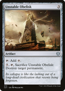 {C} Unstable Obelisk [Commander 2021][C21 272]