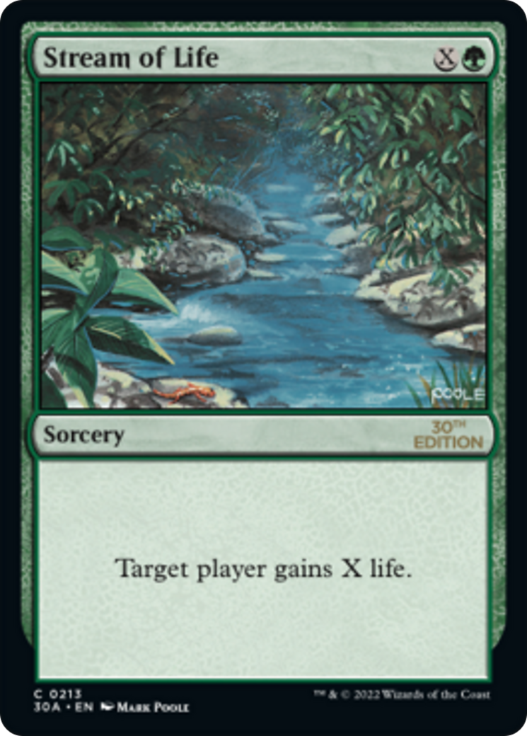 {C} Stream of Life [30th Anniversary Edition][30A 213]