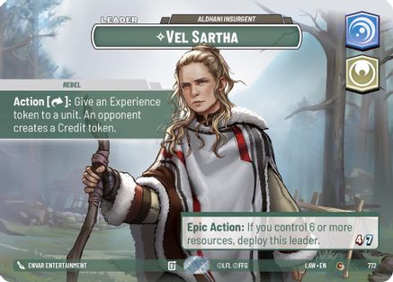 Vel Sartha - Aldhani Insurgent (Showcase) (772) - A Lawless Time Foil