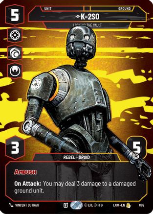 K-2S0 - Locking the Vault (Prestige) (802) - A Lawless Time