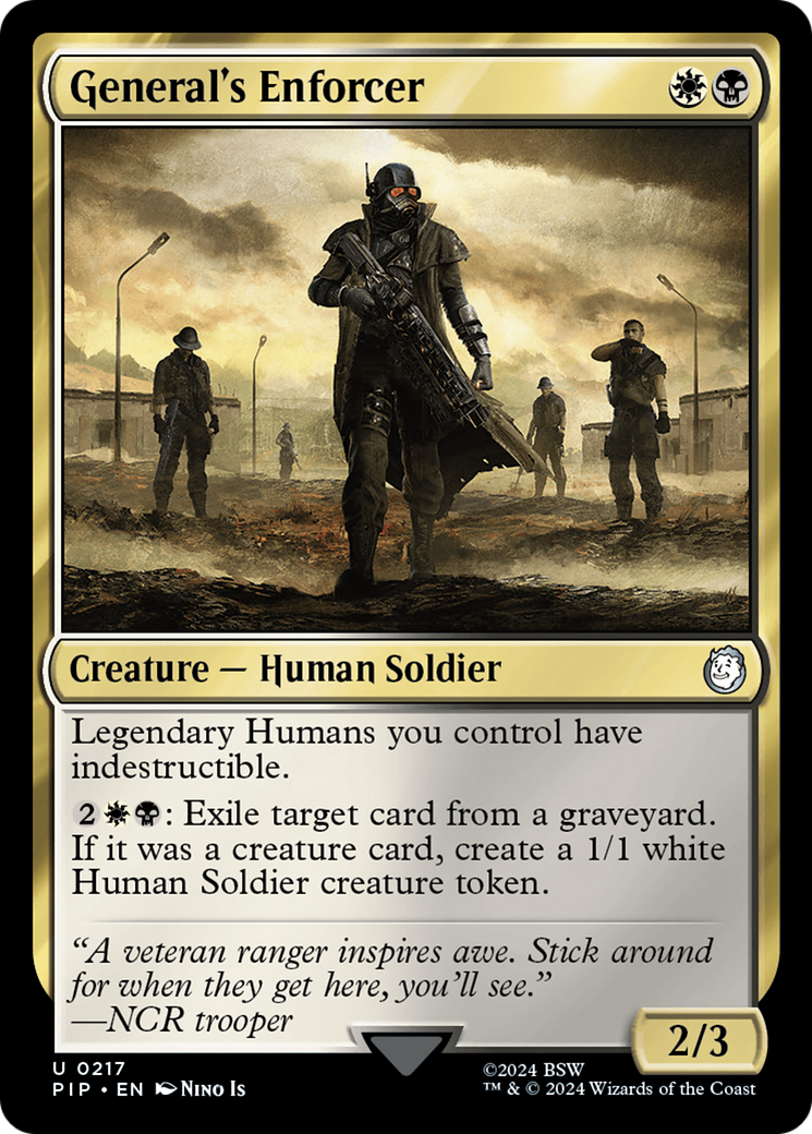 {C} General's Enforcer [Fallout][PIP 217]