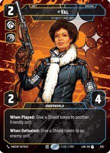 Val - It's Been a Ride, Babe (Prestige Foil) (830) - A Lawless Time Foil