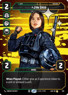 Jyn Erso - Take the Next Chance (Prestige Foil) (839) - A Lawless Time Foil