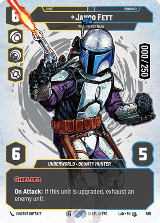 Jango Fett - Wily Mercenary (Serialized) (895) - A Lawless Time Foil