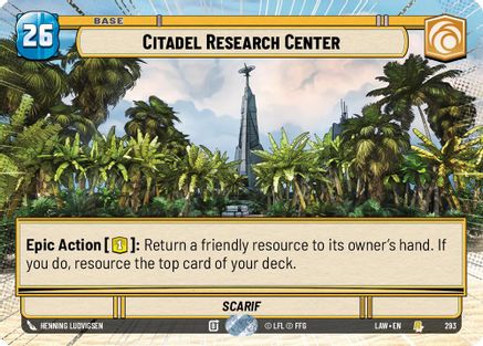 Citadel Research Center (Hyperspace) (293) - A Lawless Time