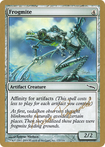 {C} Frogmite (Aeo Paquette) [World Championship Decks 2004][GB WC04 AP172]