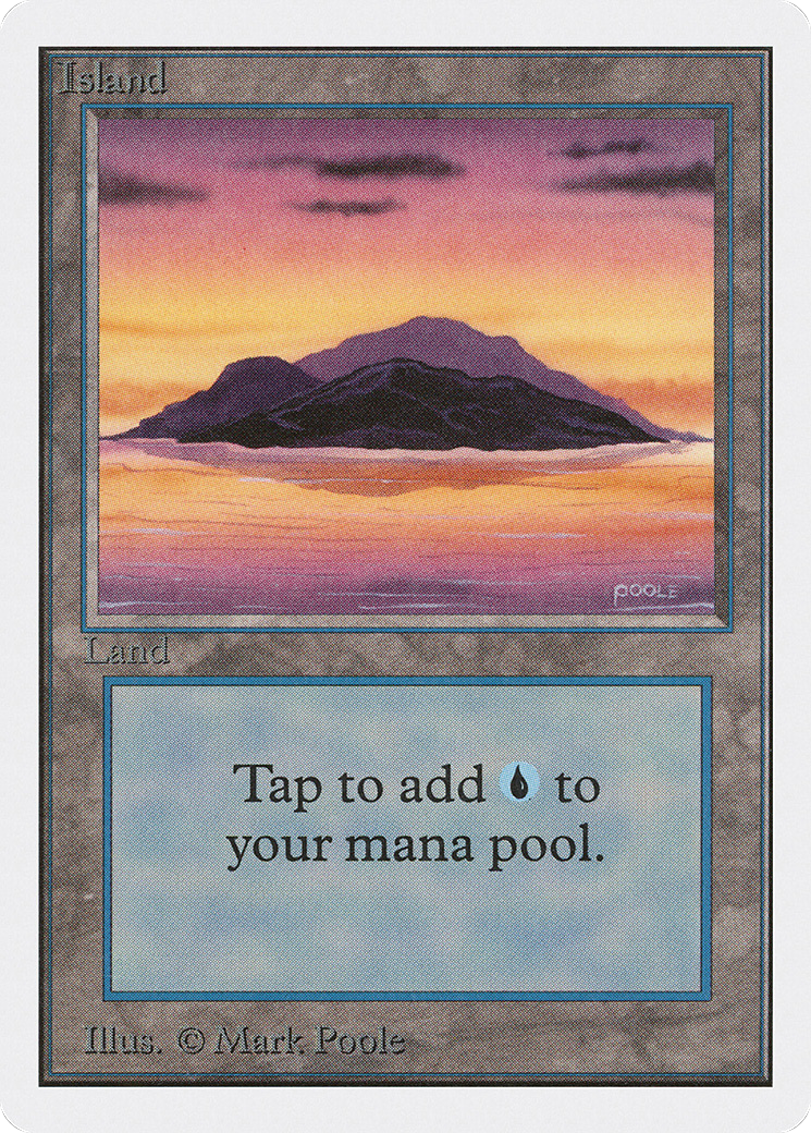 {B}[2ED 291] Island (291) [Unlimited Edition]
