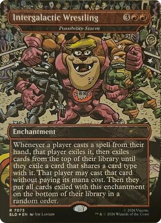 Intergalactic Wrestling - Possibility Storm [SLD 7073]  Foil