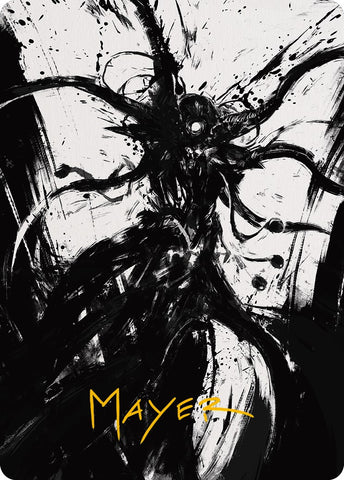 {A} Tekuthal, Inquiry Dominus Art Card (Gold-Stamped Signature) [Phyrexia: All Will Be One Art Series][GS AONE 069]