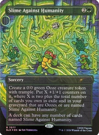 Slime Against Humanity (7077) [SLD 7077]  Foil