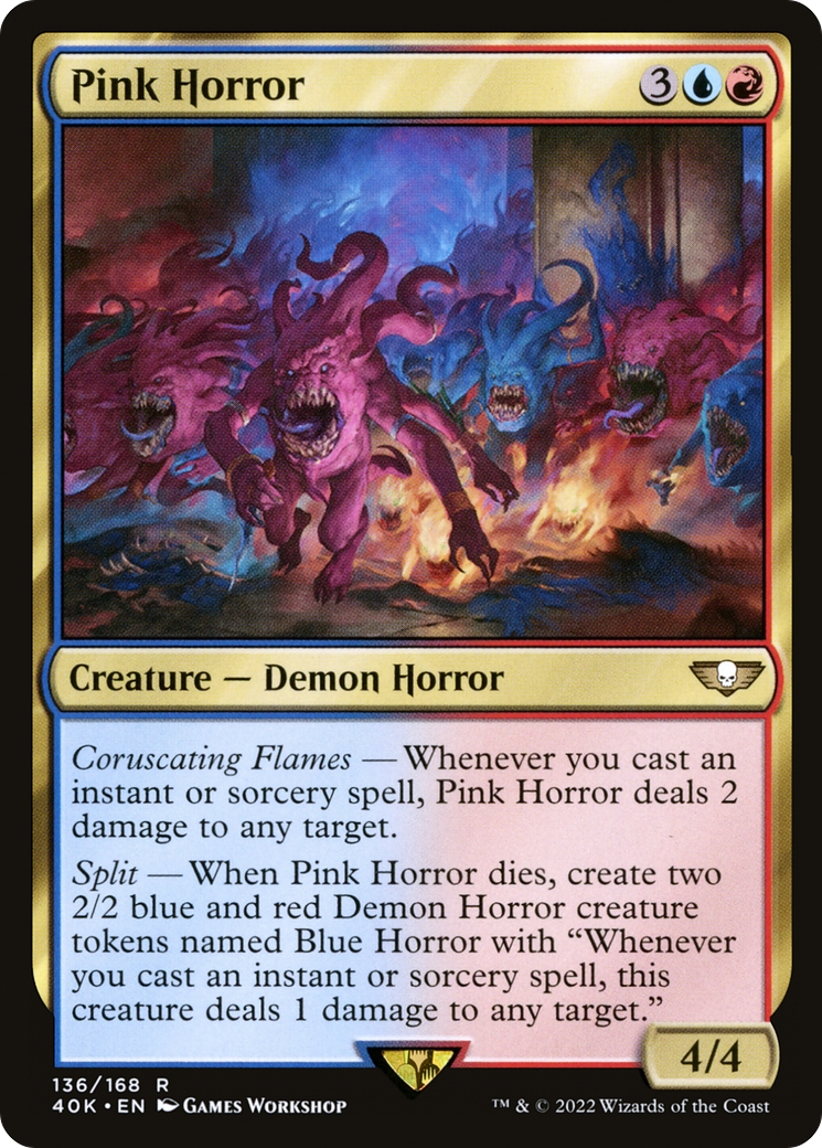 {R} Pink Horror [Universes Beyond: Warhammer 40,000][40K 136]