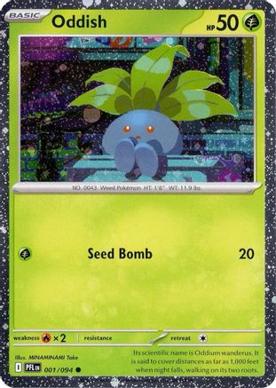 [PKM] Oddish (Cosmos Holo) - 1/null [Miscellaneous Cards & Products] Holofoil