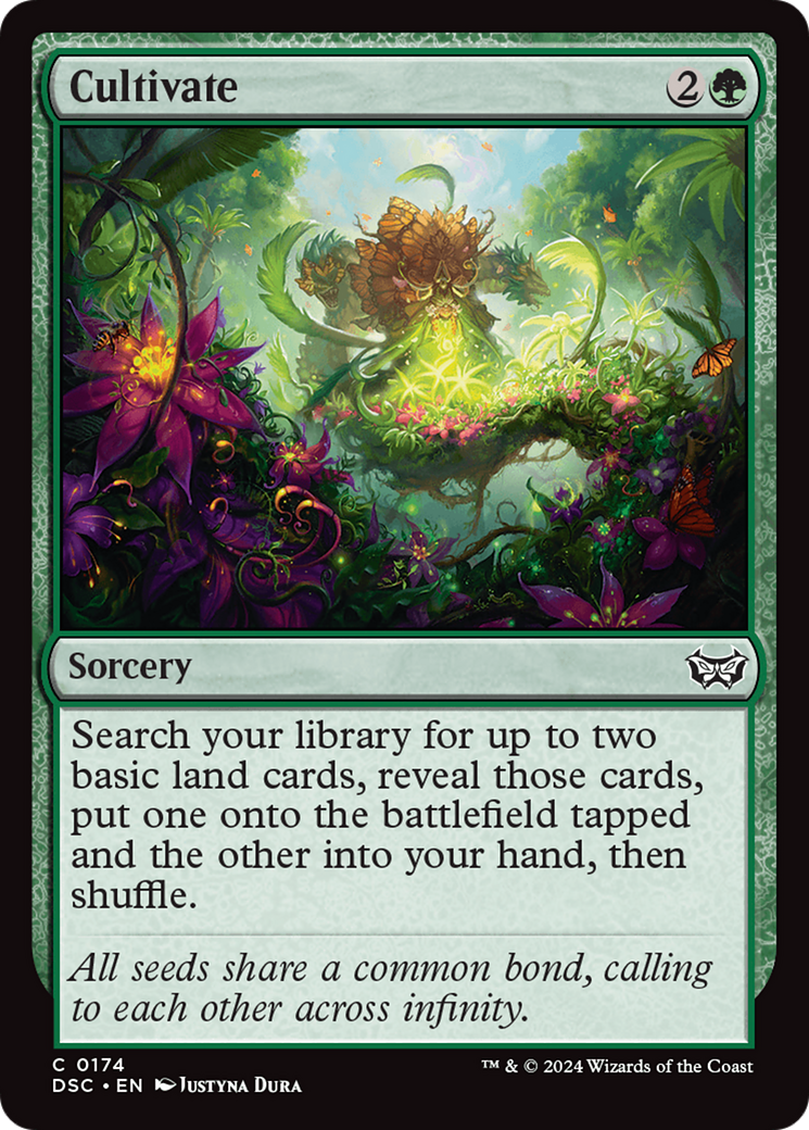 {C} Cultivate [Duskmourn: House of Horror Commander][DSC 174]