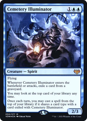 {R} Cemetery Illuminator [Innistrad: Crimson Vow Prerelease Promos][PR VOW 050]