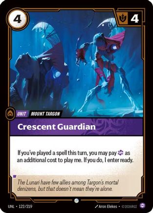 [RFB] Crescent Guardian (Foil) (122/219) - Unleashed