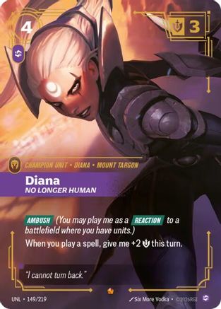 [RFB] Diana - No Longer Human (Foil) (149/219) - Unleashed
