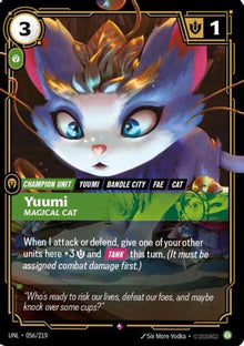 [RFB] Yuumi - Magical Cat (Foil) (056/219) - Unleashed