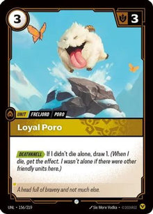 Loyal Poro (156/219) - Unleashed Foil