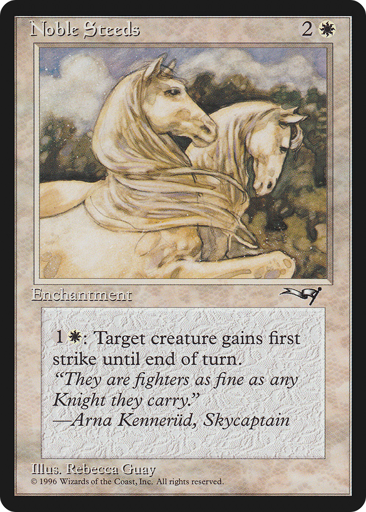 {C} Noble Steeds (Grazing) [Alliances][ALL 11B]