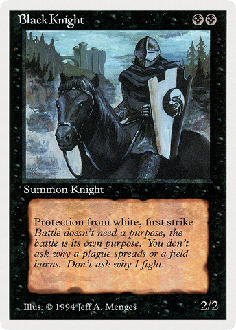 {C} Black Knight [Summer Magic / Edgar][SUM 095]