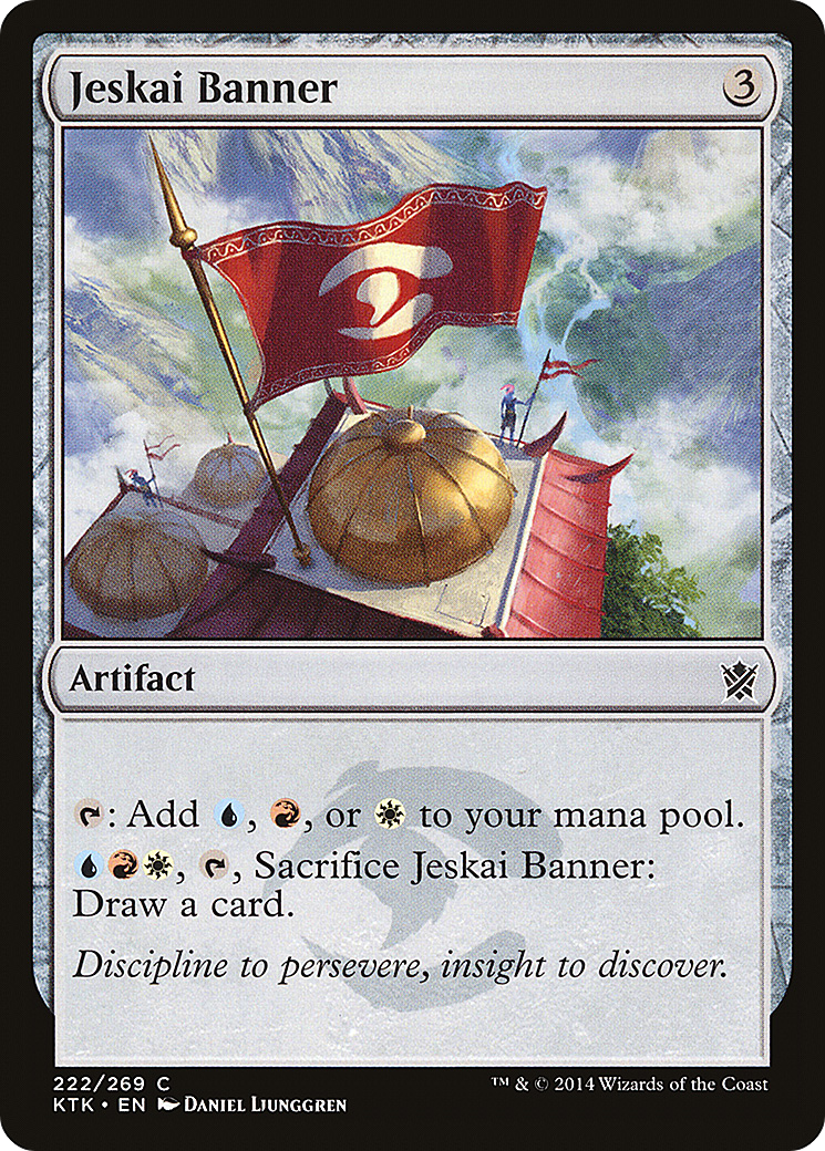 {C} Jeskai Banner [Khans of Tarkir][KTK 222]