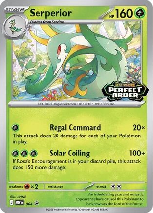 [PKM] Serperior - 064 - 64/null [ME: Mega Evolution Promo]