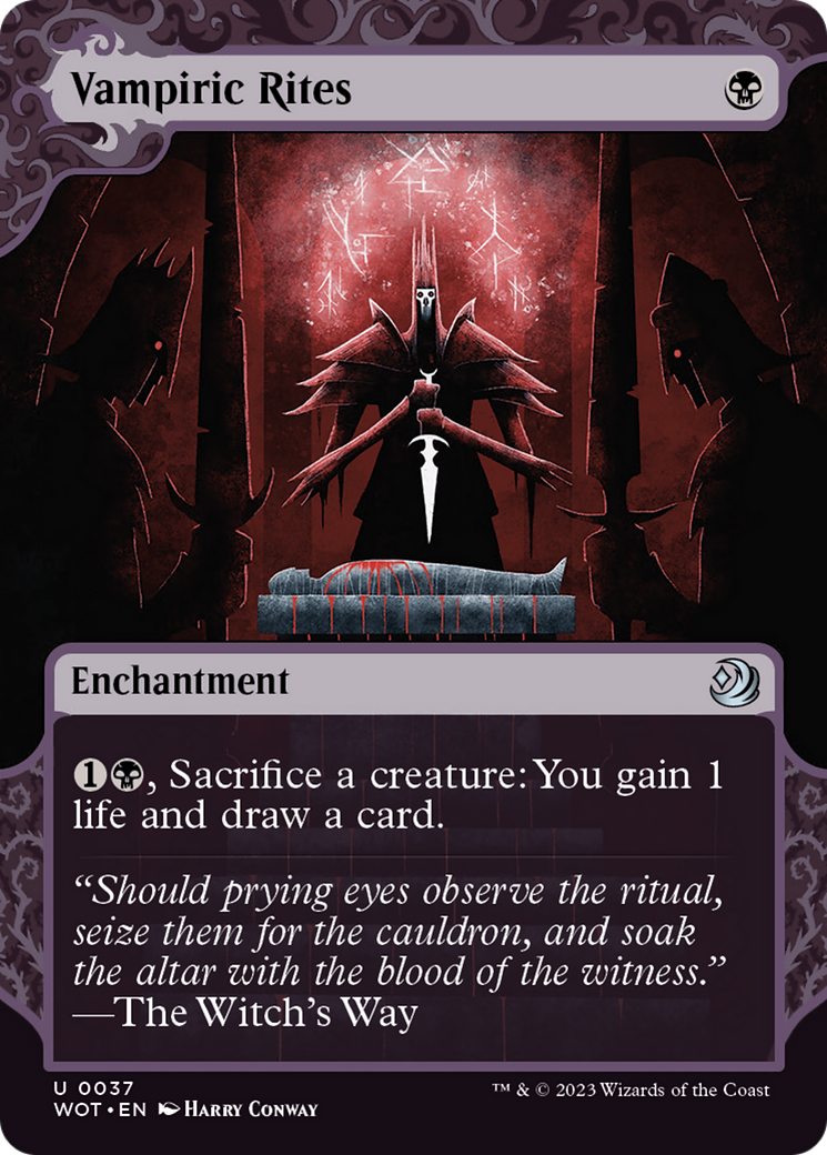 {C} Vampiric Rites [Wilds of Eldraine: Enchanting Tales][WOT 037]