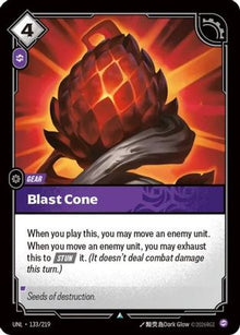 Blast Cone (133/219) - Unleashed Foil