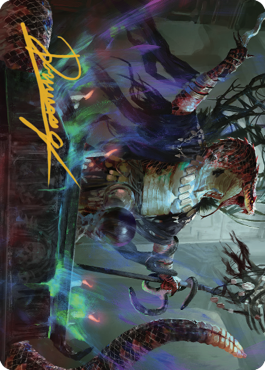 {A} Sivriss, Nightmare Speaker Art Card (32) (Gold-Stamped Signature) [Commander Legends: Battle for Baldur's Gate Art Series][GS ACLB 032]