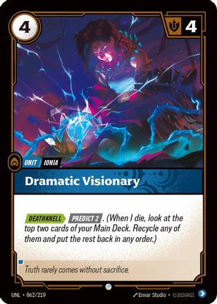 [RFB] Dramatic Visionary (062/219) - Unleashed