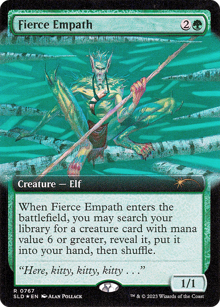 {R} Fierce Empath (Extended Art) [Secret Lair Drop Series][SLD 767]