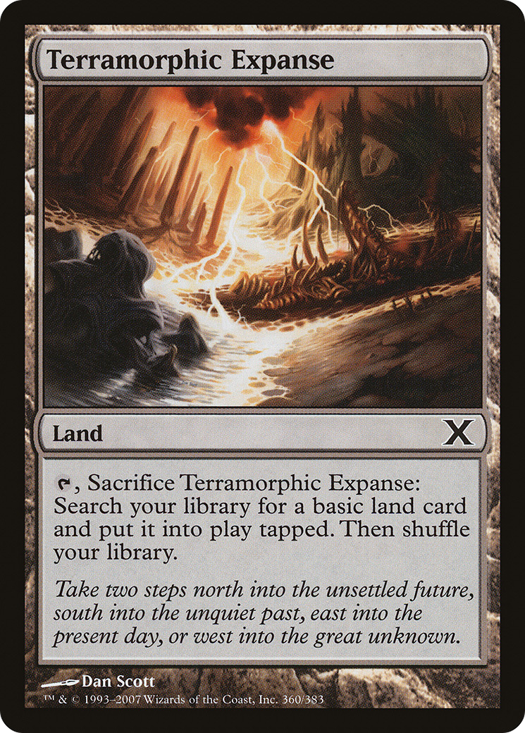 {C} Terramorphic Expanse [Tenth Edition][10E 360]