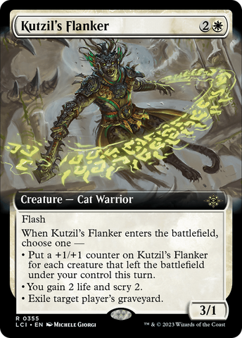 {@R} Kutzil's Flanker (Extended Art) [The Lost Caverns of Ixalan][LCI 355]