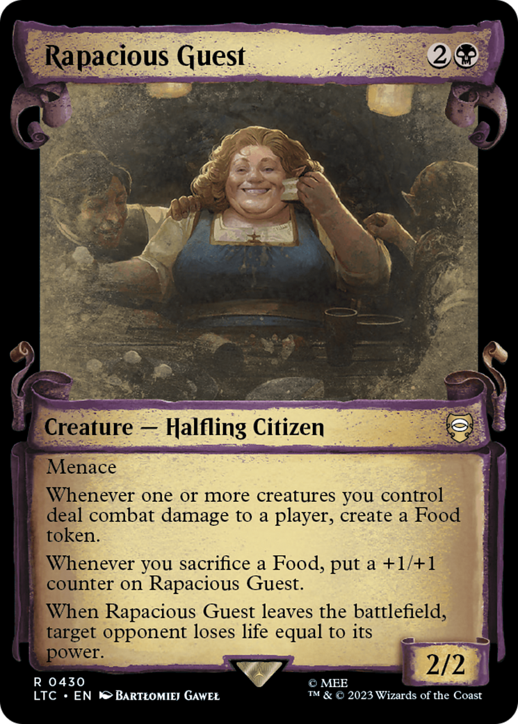 {R} Rapacious Guest [The Lord of the Rings: Tales of Middle-Earth Commander Showcase Scrolls][LTC 430]