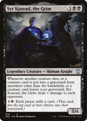 {C} Syr Konrad, the Grim [Zendikar Rising Commander][ZNC 056]