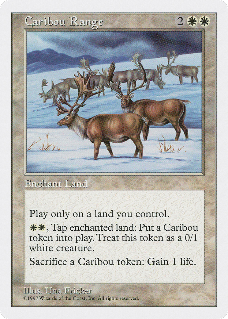 {R} Caribou Range [Fifth Edition][5ED 014]