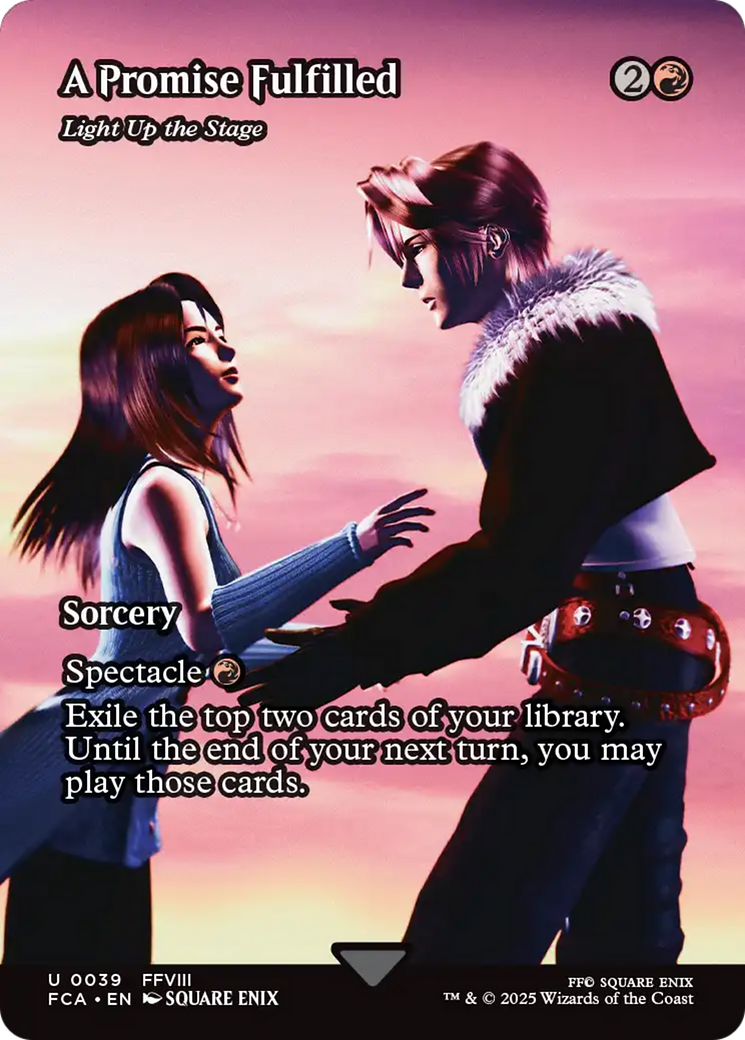 {C} A Promise Fulfilled - Light Up the Stage (Showcase) [FINAL FANTASY : Through the Ages][FCA 039]