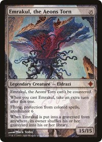 {O} Emrakul, the Aeons Torn (Rise of the Eldrazi) [Oversize Cards][OVR ROE 004]