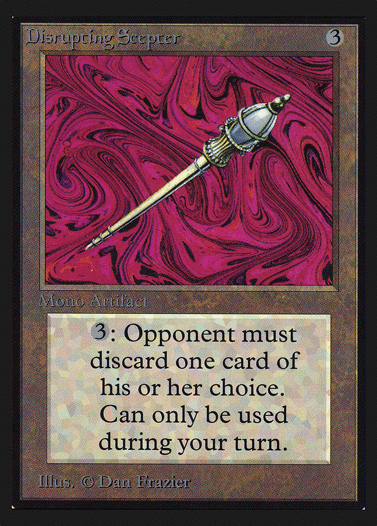 {R} Disrupting Scepter [CollectorsÃ¢Â€Â™ Edition][GB CED 243]