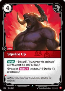 Square Up (017/219) - Unleashed
