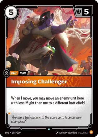 [RFB] Imposing Challenger (105/219) - Unleashed