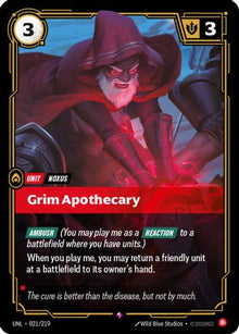 Grim Apothecary (021/219) - Unleashed Foil