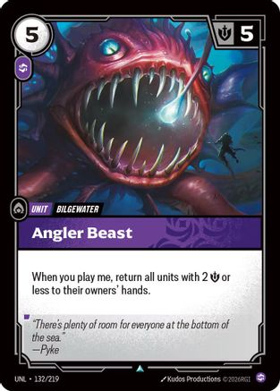 [RFB] Angler Beast (132/219) - Unleashed