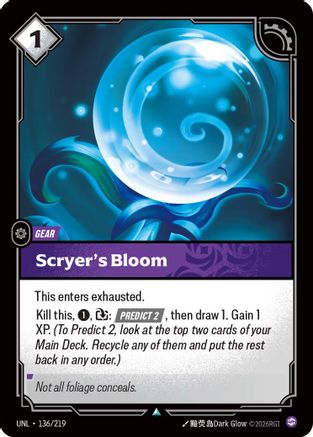 [RFB] Scryer's Bloom (136/219) - Unleashed