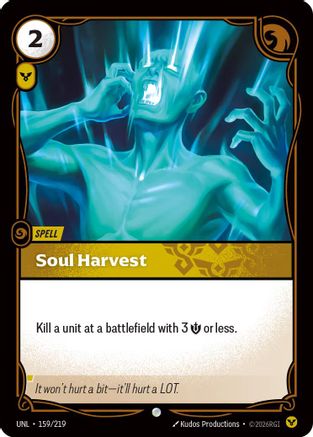[RFB] Soul Harvest (Foil) (159/219) - Unleashed