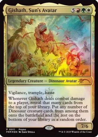 Gishath, Sun's Avatar [MEDIA 011]  Foil