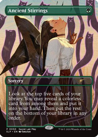 {R} Ancient Stirrings [Secret Lair Showdown] [SLP 050]