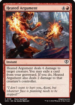 Heated Argument [SOS 118]  Foil