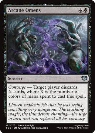 Arcane Omens [SOS 073]  Foil