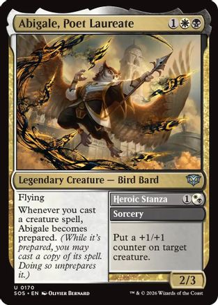 Abigale, Poet Laureate [SOS 170]  Foil
